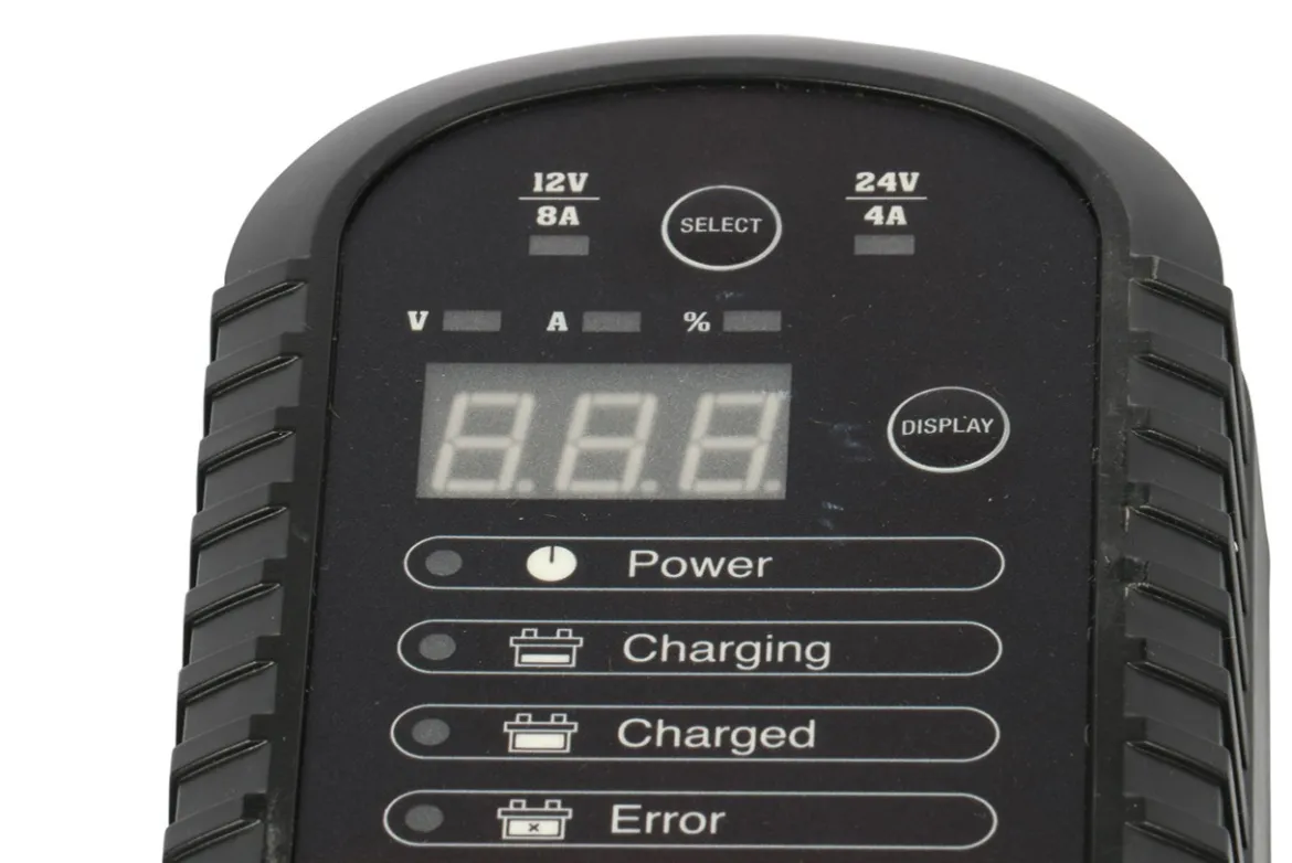 Wirthco Smart Battery Charger and Maintainer Black (20068)