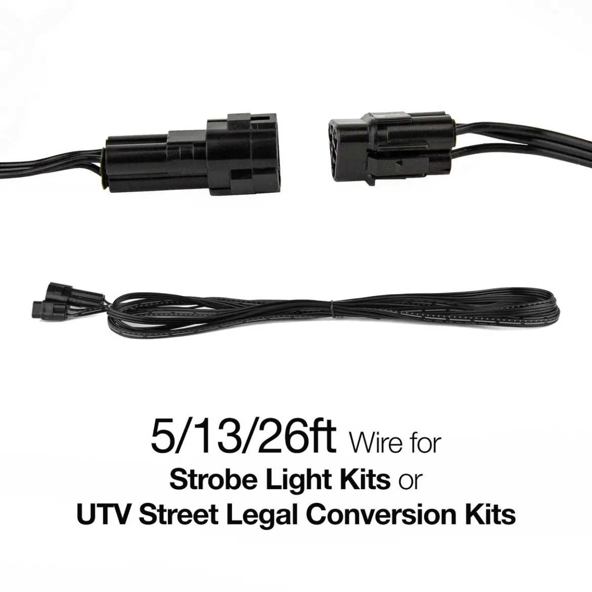 XKGLOW Extension Wire Add-On PNP Strobe Light Series (XK052-WIRE-3FT , XK052-WIRE-5FT , XK052-WIRE-13FT , XK052-WIRE-26FT)