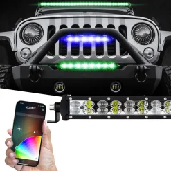 XKGLOW Multi-Color RGBW LED Light Bars with App Control