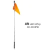 XKGLOW 1pc 48" 2nd Gen Add-on LED ATV-UTV Whip - Controller Not Included (XK-WHIPB)