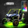 XKGLOW 4pc LED Rock Light Kit with Dual-Mode Dash Controller (XK-ROCK-STA-DM)