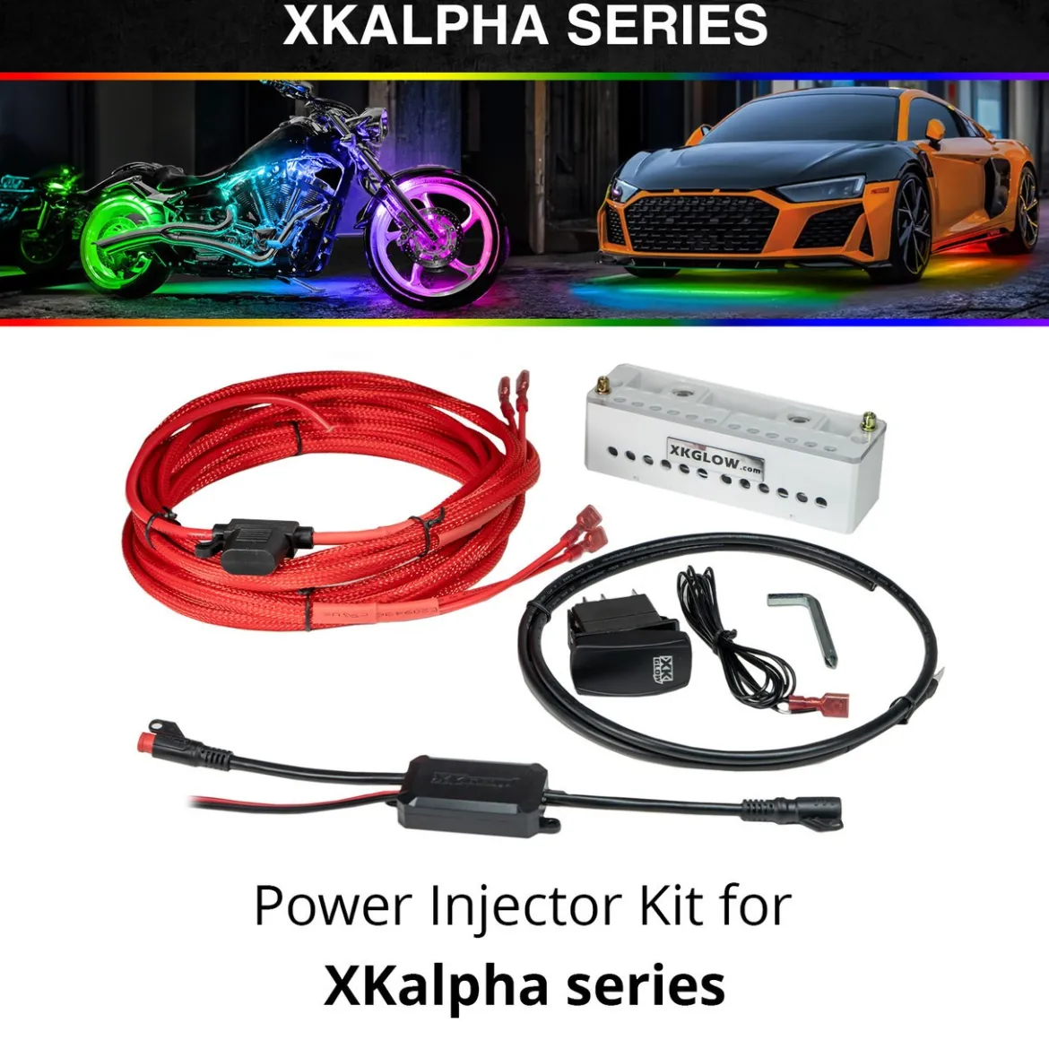 XKGLOW Power Injector Kit | XKalpha Add-on (AP-INJKIT-ADV | AP-INJKIT-STA)