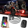 XKGLOW Wheel Ring Light Kit XKchrome App Controlled w/ Turn Signal Function - 4pc (XK-WHEEL-KIT, XK-WHEEL-KIT-AD)