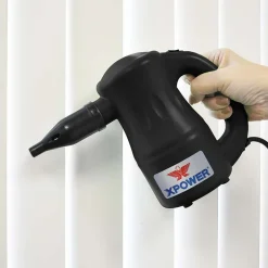 XPOWER A-2 Airrow Pro Multi-Use Powered Air Duster Canned Air Blower (A-2-Black)