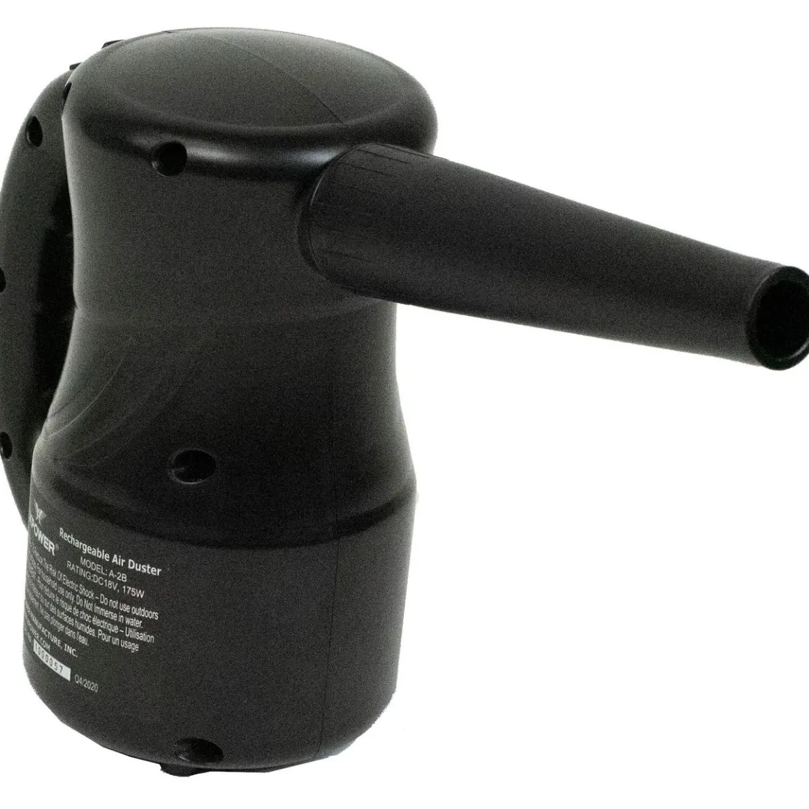 XPOWER A-2B Cyber Duster Cordless Multi-Use Rechargeable Air Blower (A-2B-Black)