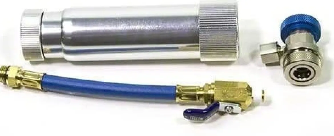 Yellow Jacket Auto R-134A Calibrated A/C Screw Injector, 2 oz (69731)