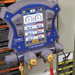 Yellow Jacket Digital Manifold Backpack Kit With Set Of 6 Plus Ii Hoses (40885)