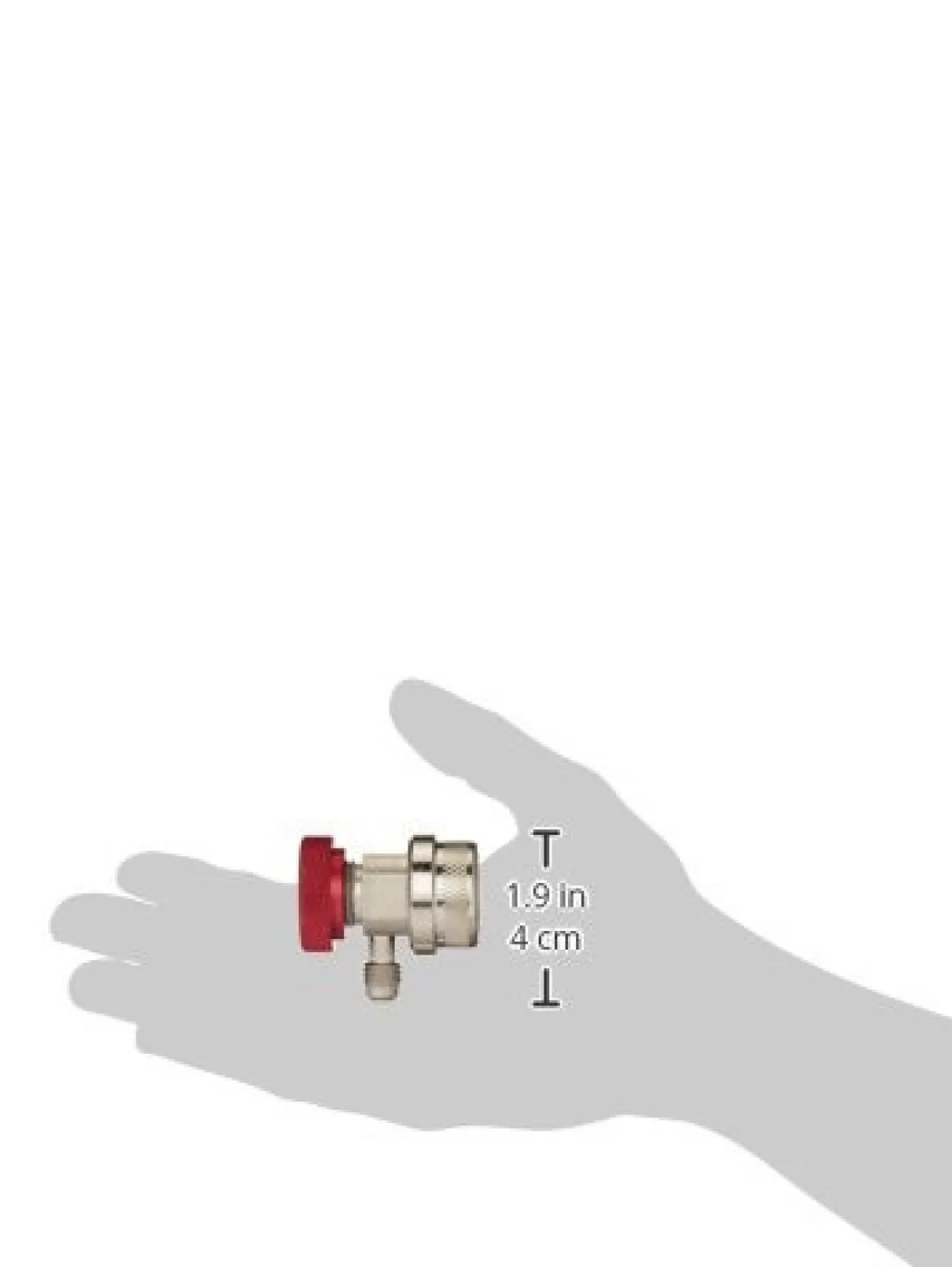 Yellow Jacket Hi-Side R-134a A/C Coupler with 1/4" Male Flare (41337)