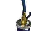 Yellow Jacket R-134A Auto Injector with Hose and Service Coupler, 4 oz (69567)