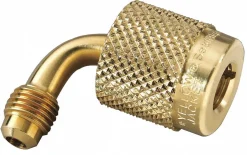 Yellow Jacket SealRight 1/4" Quick Coupler 90 Degree for HVAC (19209)