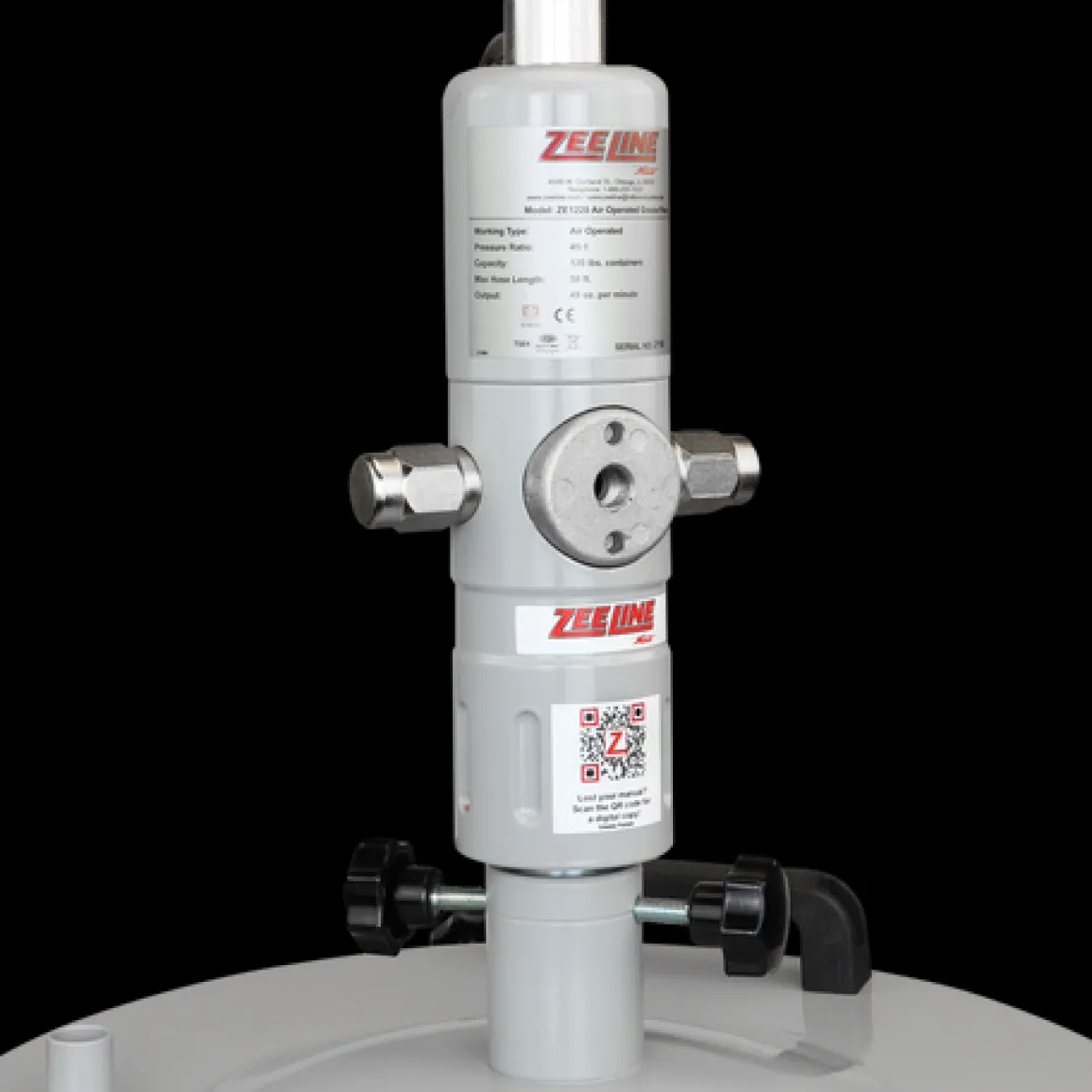 Zeeline 45:1 Grease Pump For 120 Lbs. Kegs (ZE1220)
