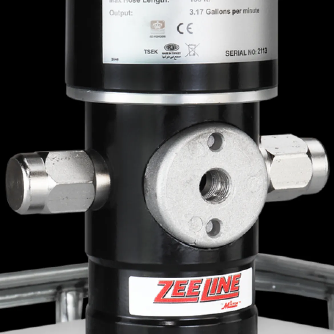 Zeeline 5:1 Pneumatic Piston Pump For 55-Gallon Drums W/Frl (ZE1746K)