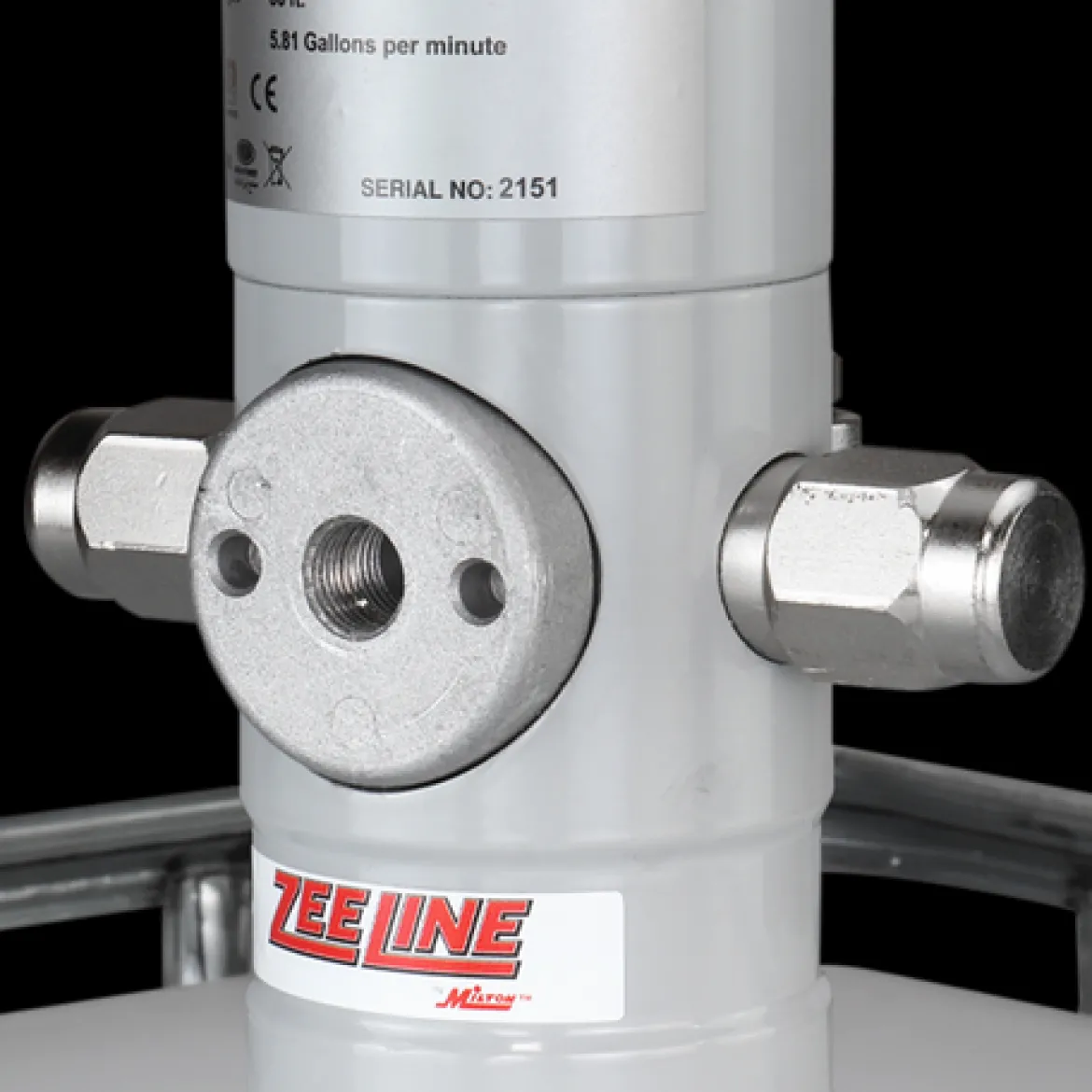 Zeeline 3:1 Pneumatic Piston Pump For 55-Gallon Drums (ZE1702)