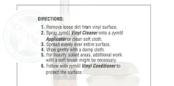 Zymol Car Vinyl Cleaner - 8 oz (CSZ520)